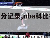 nba科比得分记录,nba科比得分记录排名