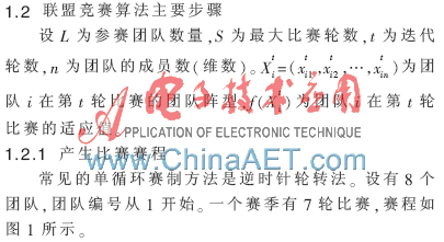 带淘汰制的自适应联盟竞赛算法