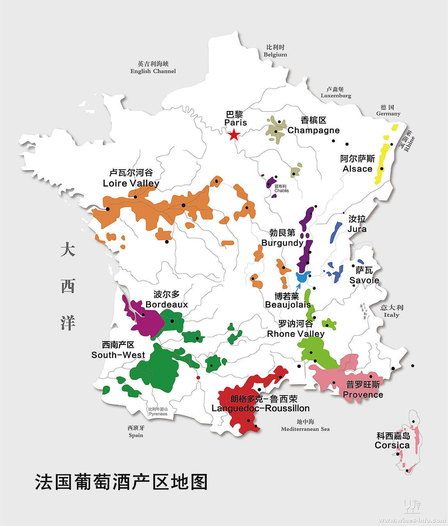 西班牙和意大利是否挨着、地图上、