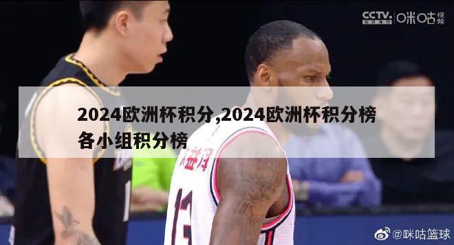 2024欧洲杯积分,2024欧洲杯积分榜各小组积分榜