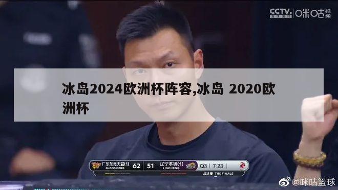 冰岛2024欧洲杯阵容,冰岛 2020欧洲杯